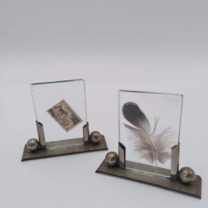 Petits cadres fer et verre