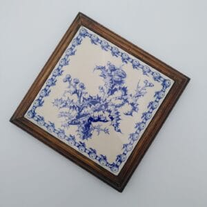 Accueil Tout petit dessous de plat décor "Chardons bleus"